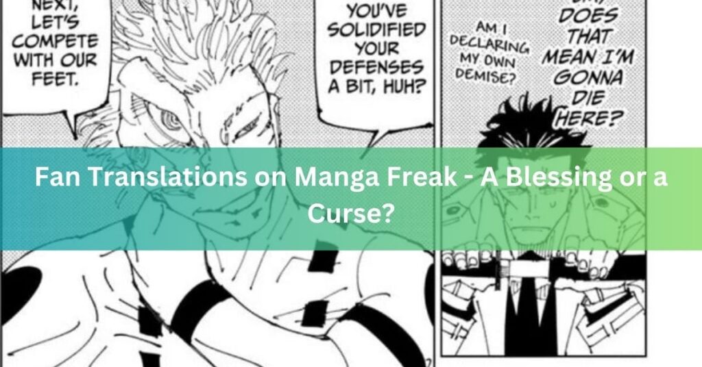 Fan Translations on Manga Freak