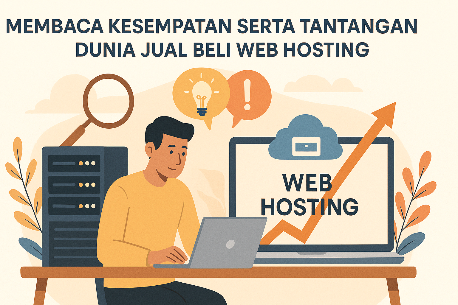 Membaca Kesempatan Serta Tantangan Dunia Jual Beli Web Hosting